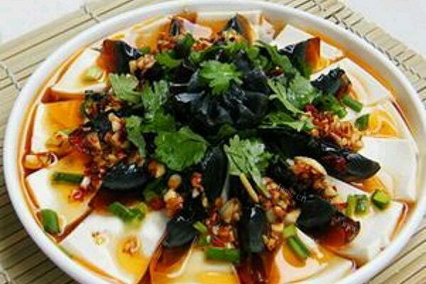 美味椒油拌豆腐