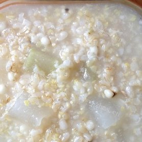 冬瓜薏仁糙米粥