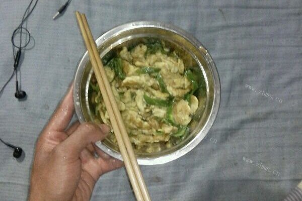 青椒炒鸡蛋