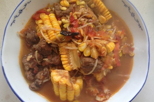 牛腩炖番茄