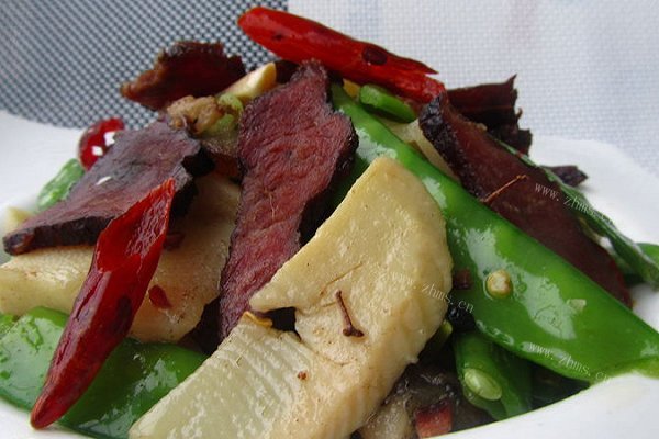 湘味腊肉荷兰豆