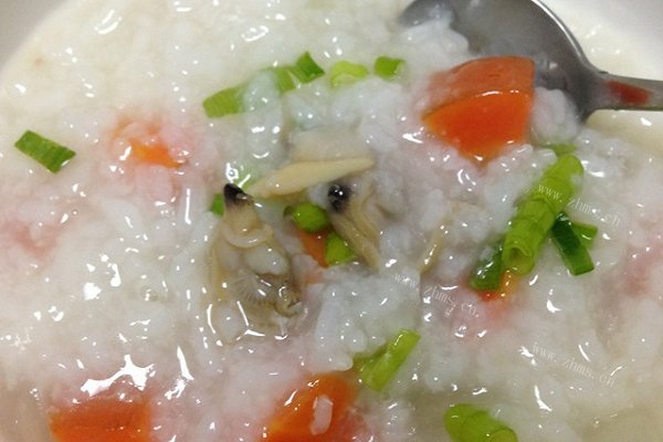 蛤蜊胡萝卜冬瓜粥