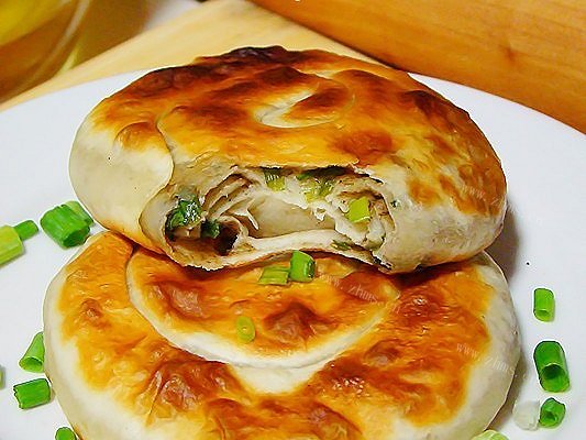 小葱油饼