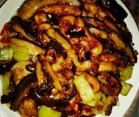 家常鱼香切条