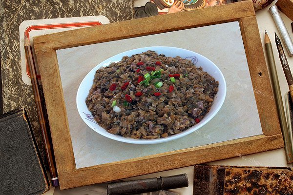 客家梅菜蒸肉饼