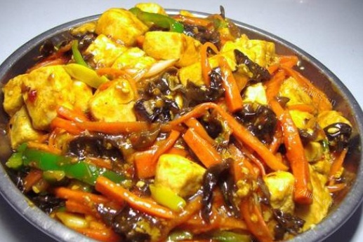 家常鱼香豆腐