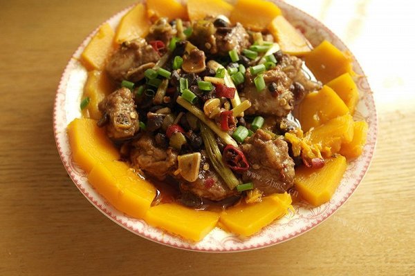 豆豉蒸排骨