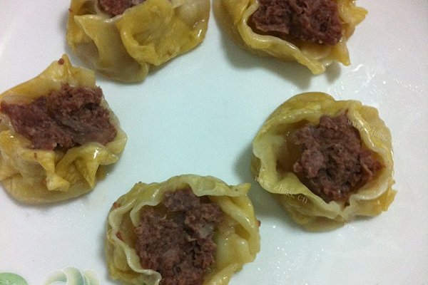 家常冬瓜牛肉烧卖