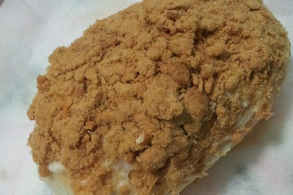 自制肉松面包