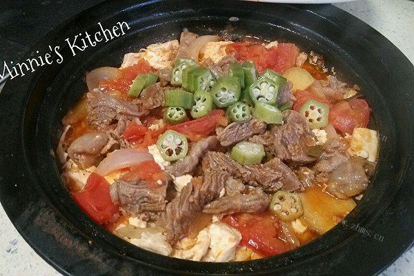 塔吉锅?番茄牛腩豆腐煲