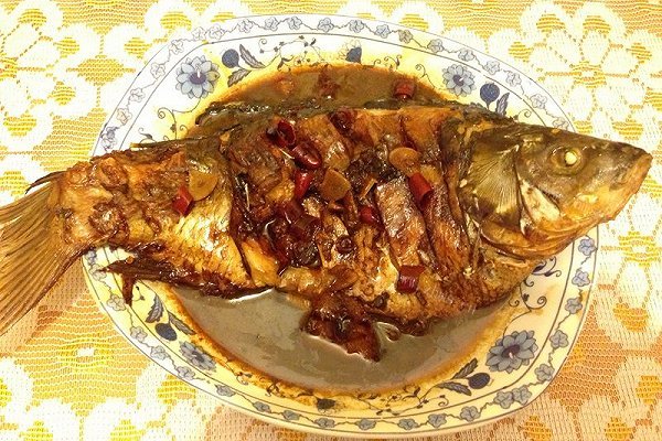 红烧鲫鱼