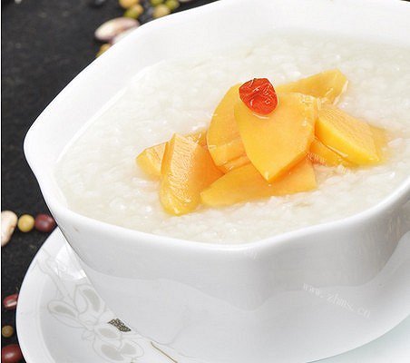 养颜木瓜粥