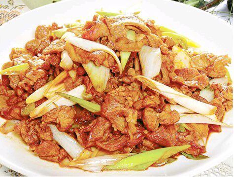 葱爆羊肉