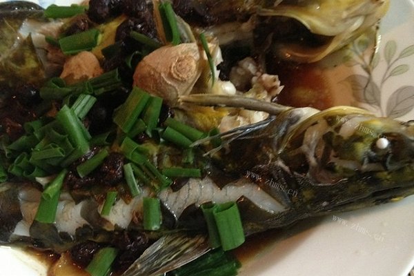 清蒸豆豉汪刺鱼