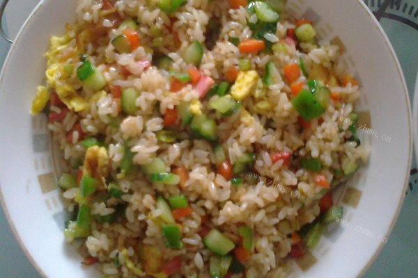 美味营养蛋炒饭