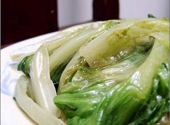 鲍鱼汁炒生菜