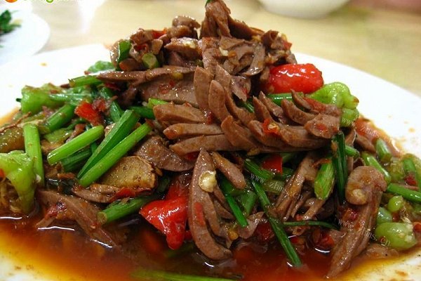家常爆腰花