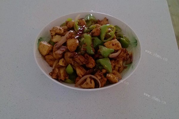 家常孜然辣子鸡