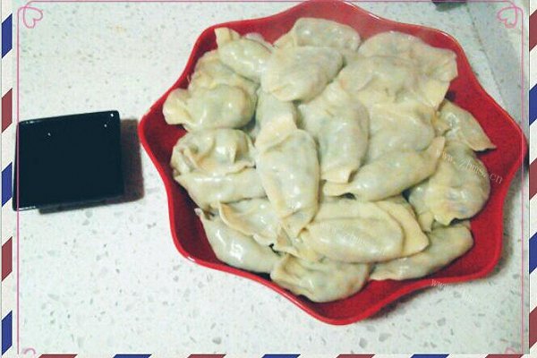 手工韭菜饺子