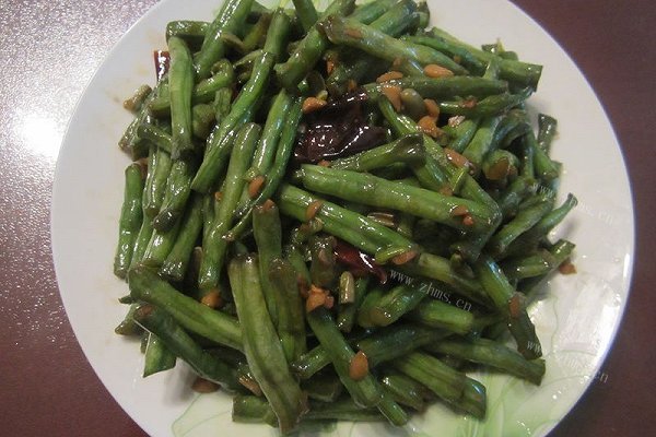 素炒豆角
