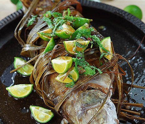 家常香茅烤鱼