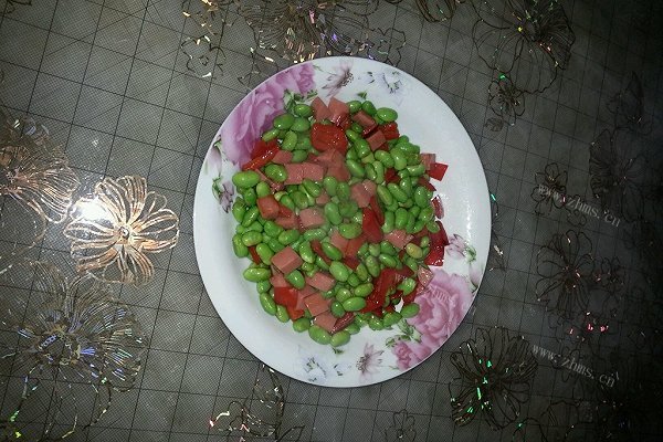 家常炒毛豆