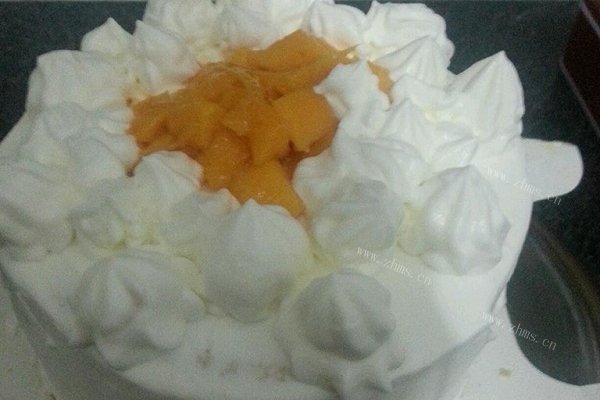 芒果奶油蛋糕