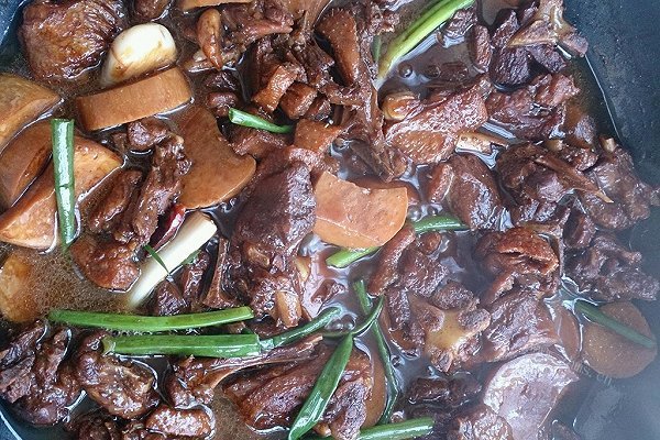 杏鲍菇啤酒鸭