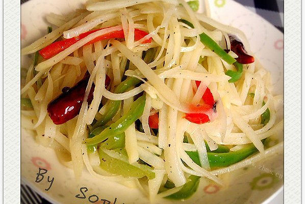 家常酸辣土豆丝