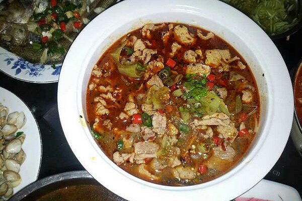 家常水煮肉片