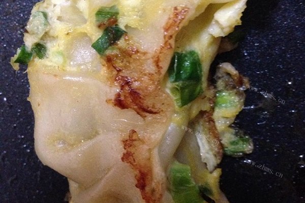 小葱鸡蛋煎饺