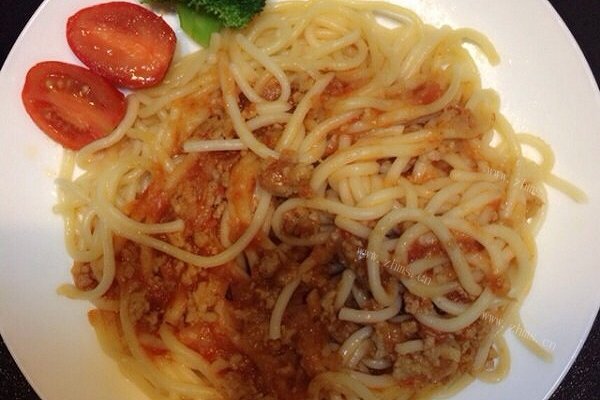 番茄肉酱意面