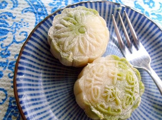 自制低脂冰皮月饼