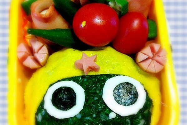 幼稚园便当-青蛙军曹