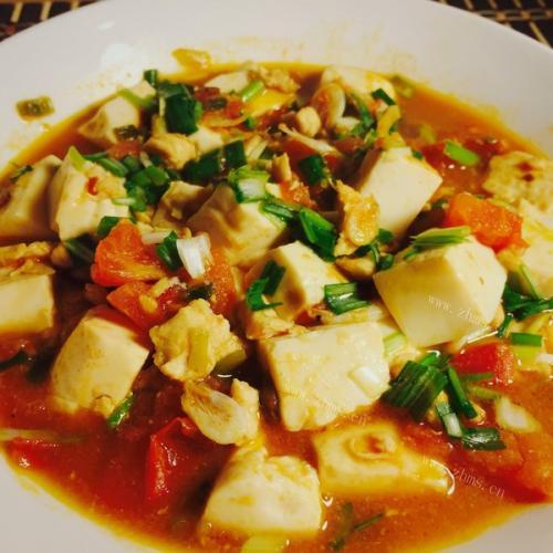 「健康美食」肉末豆腐