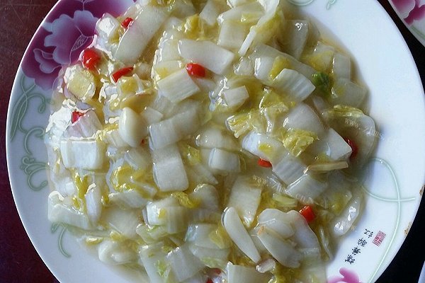 素炒白菜
