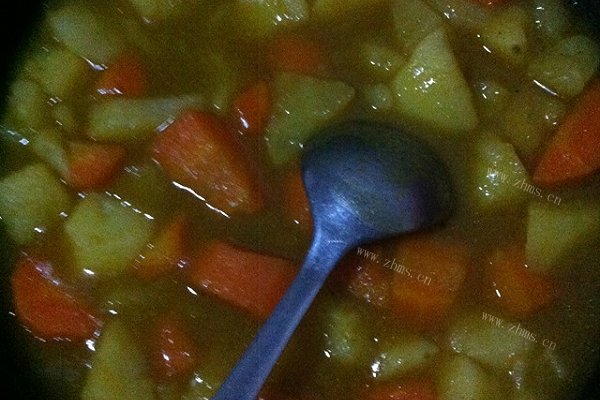 超简易土豆咖喱
