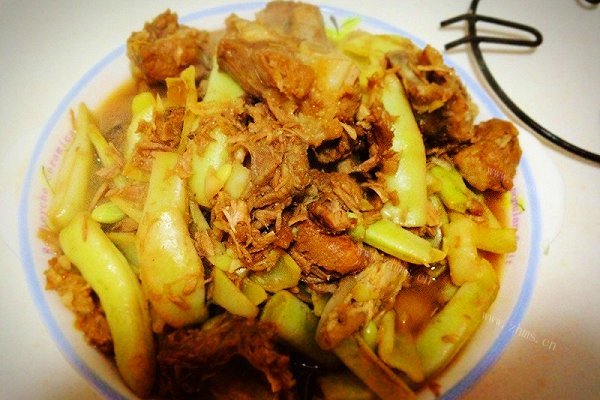 排骨炖豆角