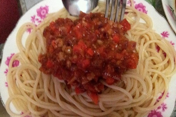 自制肉酱意大利面（两人份）