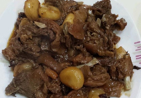 焖羊肉