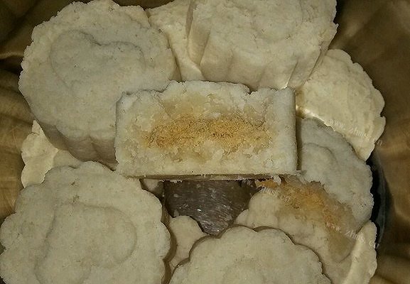 肉松饼（杏仁饼的口感）