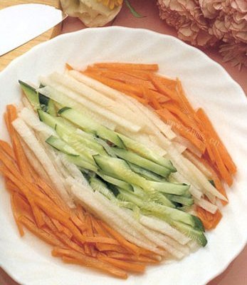 好吃的杂锦甜酸菜