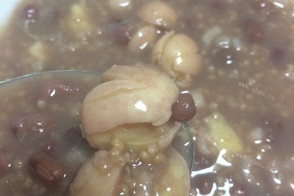 红豆莲子粥