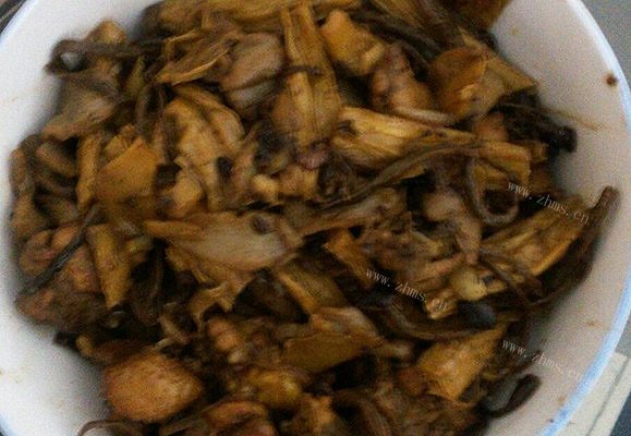 （失败的）茶树菇焖鸡
