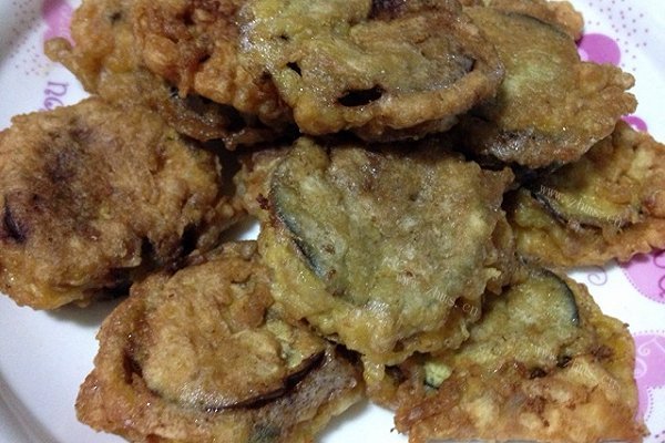 自制软炸MiNi茄饼