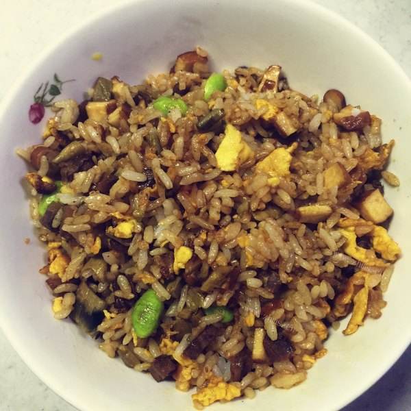 可口的蛋炒饭