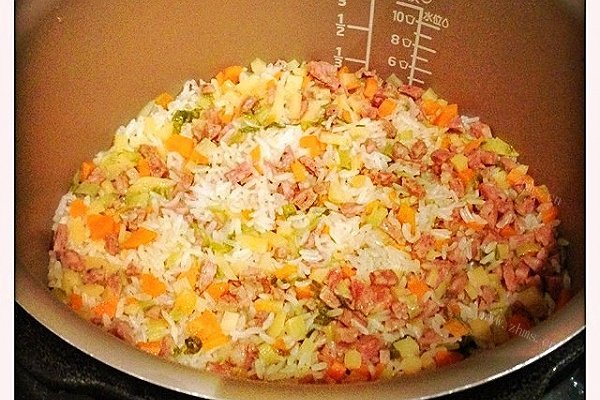 喷香菜饭，鲜美无比