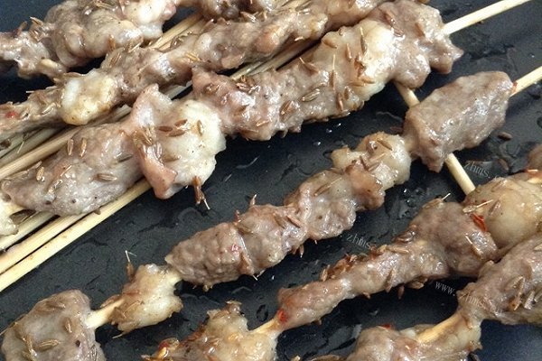 自家羊肉串