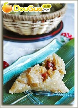 美味的鲜肉粽子