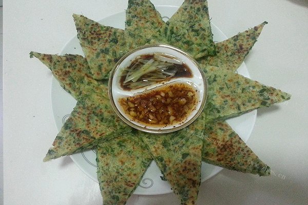 韭菜鸡蛋饼